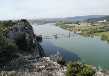 Trail Walking Donzère - donzere - Photo