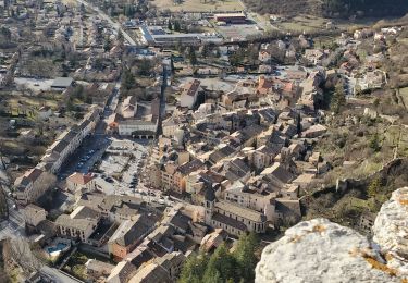 Percorso Marcia Castellane - castellane destourbe  notre Dame du roc 1060m 17kms - Photo