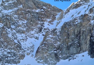 Trail Touring skiing Villar-d'Arêne - sous la brèche de la plate des agneaux  - Photo