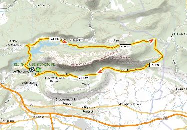 Trail Mountain bike Beaurecueil - Tour de Ste Victoire D+920m au plus court  - Photo