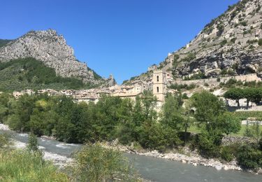 Tour Rennrad Touët-sur-Var - Circuit_d_couverte_des_gorges_rouges_ - Photo