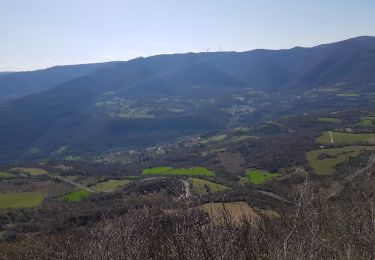 Randonnée Marche nordique Les Plans - La Fous - Mont Mayres - Grézac - Photo