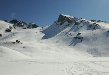 Trail Touring skiing Valmeinier - roche noire - Photo