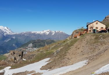 Tour Wandern Huez - Le Cairn - Photo