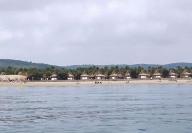 Tour Kanufahren - Kajakfahren Ramatuelle - Ramatuelle - Sortie paddle 2eme - Plage de Pampelonne  - Photo