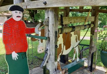 Tour Wandern La Châtelaine - les planches d'Arbois restaurant le fer à cheval - Photo