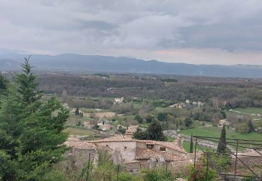 Tour Wandern Mirmande - Mirmande la Papillère 14km - Photo