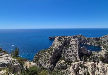 Trail Walking Marseille - Calanques œil de verre - Photo