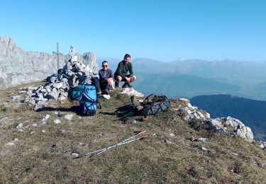 Tocht Stappen Corrençon-en-Vercors - tête des chaudières par le col de la Balme  pas d Ernadant  abris de carette  - Photo