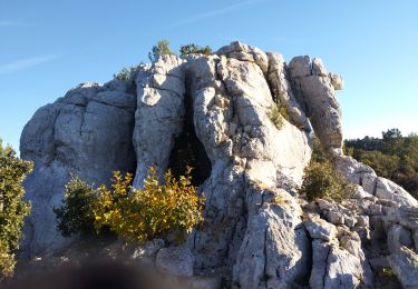 Randonnée Marche Signes - Arches de Sioux blanc et l'éléphant de pierre  - Photo