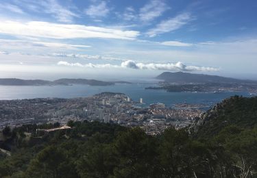 Trail Walking Toulon - Le Faron par le fort Saint Antoine - Photo