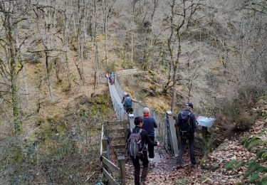 Randonnée Marche Lapleau - passerelle  1 - Photo