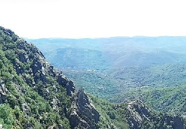 Randonnée A pied Riols - Saut de Vezoles - Photo