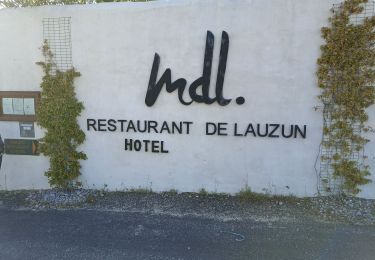 Tocht Stappen Pézenas - balade pezenas par petit pont métal bout de parking bon resto - Photo