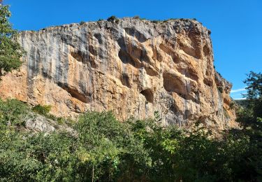 Tocht Stappen Alquézar - Alquezar,les passerelles du Rio Vero - Photo