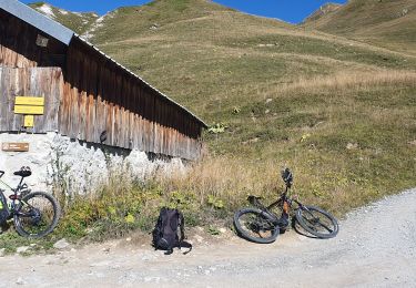 Trail Mountain bike Aime-la-Plagne - tour du cormet rosselend - Photo