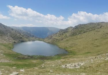 Tour Wandern Porté-Puymorens - Col de Puymorens estany de coma d or 676m 13.6kms - Photo