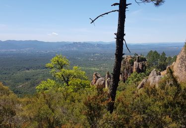 Trail Walking Bagnols-en-Forêt - gorge du Blavet - Photo