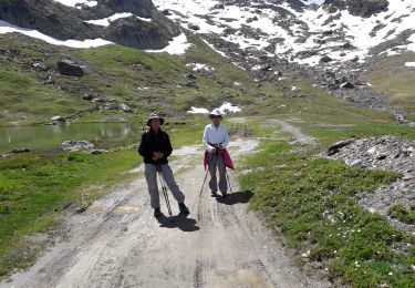 Tour Wandern Saint-Véran - bref la blanche  - Photo