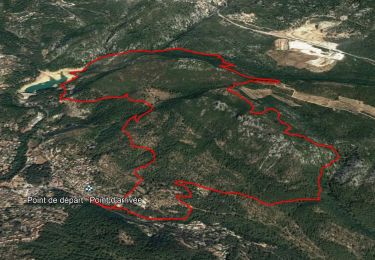 Tour Wandern Le Revest-les-Eaux - Boucle découverte Ripelle - Mont Combe - Olivières - Ragas - Barrage - Touravelle - Ripelle - Photo
