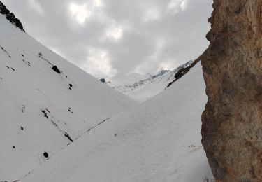 Tour Schneeschuhwandern Valloire - Maurienne-valloire- combe de mortavieille - Photo