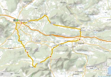 Trail Road bike Saint-Maximin-la-Sainte-Baume - Brignoles 760m+ depuis St Max - Photo