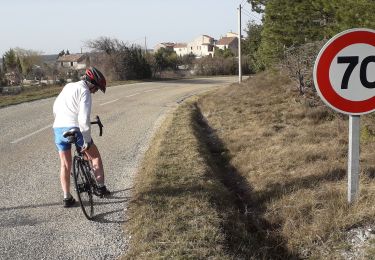 Tocht Wegfiets Montjoyer - 26 02 velo - Photo