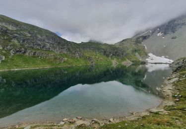 Randonnée Marche Sainte-Foy-Tarentaise - col de Monseti et lac Noir - Photo