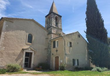 Percorso Marcia Moustiers-Sainte-Marie - GR4 Jour 1 Moustiers Saintes Marie - Riez 17-05-2021 - Photo