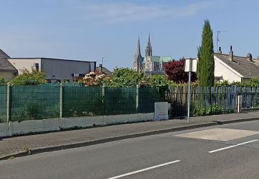 Tocht Stappen Chartres - Chartres est/place drouaise  - Photo