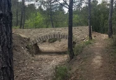 Tocht Stappen Peyrolles-en-Provence - loubatas-Camp Chinois-retour par les vallons - Photo