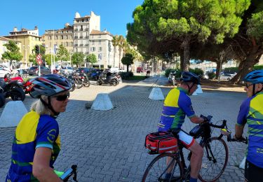 Randonnée Vélo de route Hyères - Hyères J5 P6  114km 1200m - Photo