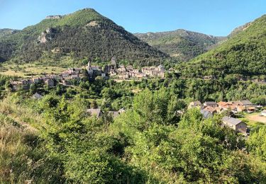 Trail Walking Le Rozier - Le Rozier-corniche Méjean-17-05-22 - Photo