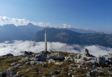 Trail Walking Le Reposoir - BARGY: COL D'ENCRENAZ - PETIT BARGY - TETE DES BECUS - Photo