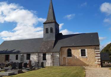 Randonnée Marche Barneville-sur-Seine - les Coteaux de Barneville sur Seine - Photo