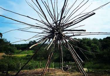 Percorso sport Ciney - Sentiers d'art sur route - Photo