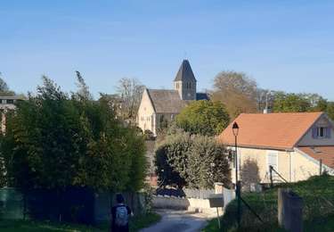 Randonnée Marche Vexin-sur-Epte - Pierre tournante et allée couverte  - Photo