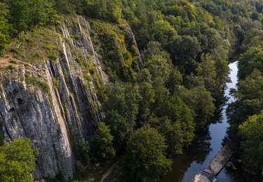 Trail Walking Hotton - Promenade Hotton -17- Promenade de la Pierre - Photo