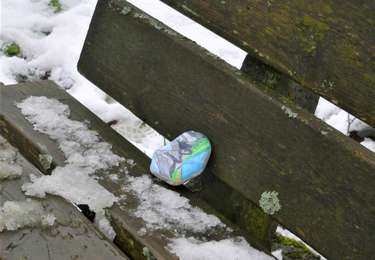 Tocht Stappen Theux - Bronromme sous la neige  - Photo