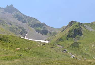 Randonnée Marche Les Contamines-Montjoie - Le Lay - le col du Bonhomme A/R - Photo