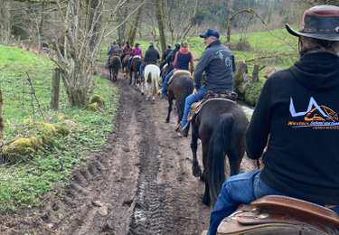Excursión Paseo ecuestre Châtas - Acpl chatas joyeux 3eme jour  - Photo