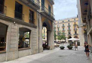 Tocht Stappen Gerona - Plan trajet  - Photo