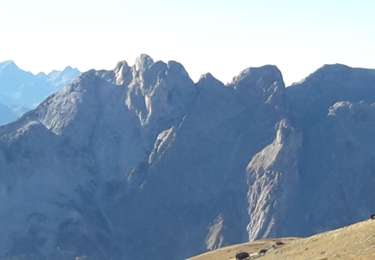 Randonnée Marche Saint-Michel-de-Maurienne - Les Avanières le col de la vallée étroite - Photo