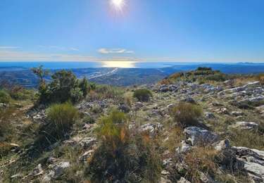 Randonnée Marche Saint-Jeannet - Baou de la Gaude - Photo