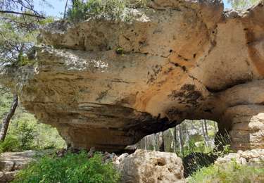 Tour Wandern Saint-Pierre-des-Tripiers - Les arcs de St Pierre  - Photo