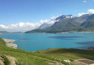 Randonnée Marche Val-Cenis - tour du lac du Mont Cenis - Photo