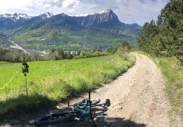 Tocht Mountainbike Embrun - Les tourniquets - Photo