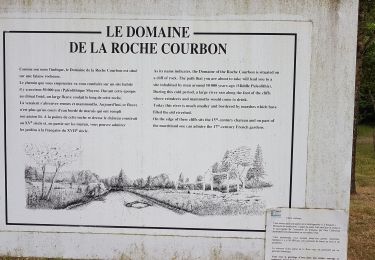Randonnée Marche Saint-Porchaire - ballade chateau roche courbon - Photo