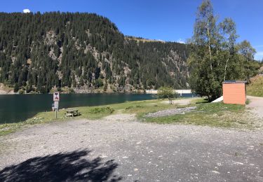 Tocht Stappen Beaufort - 20220901 Lac des fées depuis barrage de Saint Guerin - Photo