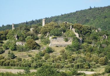 Tocht Stappen Roche-Saint-Secret-Béconne - 2024-11-08_07h25m28_La_Roche_Saint_Secret_par_la_Tour_d_Alencon_et_les_Ruines_de_Beconne - Photo